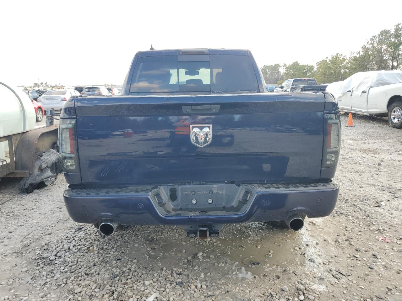 2014 RAM 1500 VIN 1C6RR6MT1ES223333 Copart auction photo, front end / side damage thumbnail 6