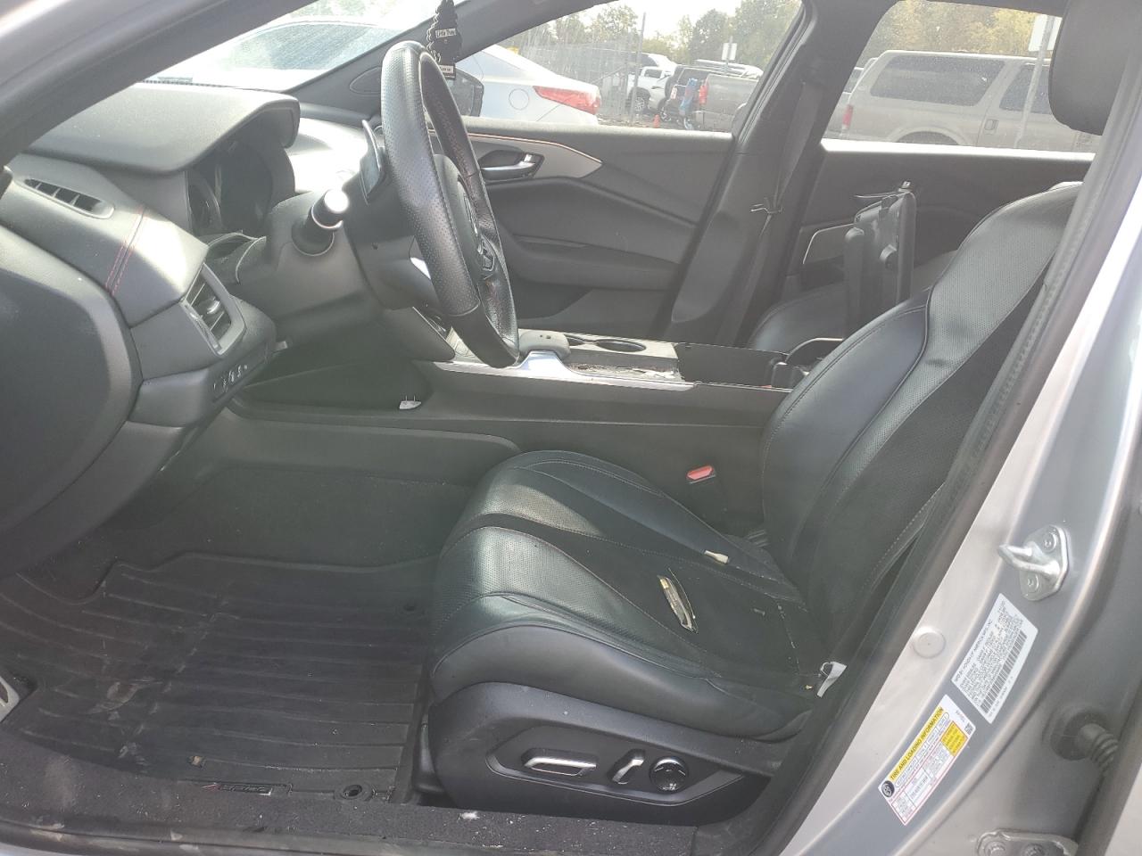 2021 Acura TLX VIN 19UUB6F50MA004469 Copart auction photo, front end / rear end damage thumbnail 7