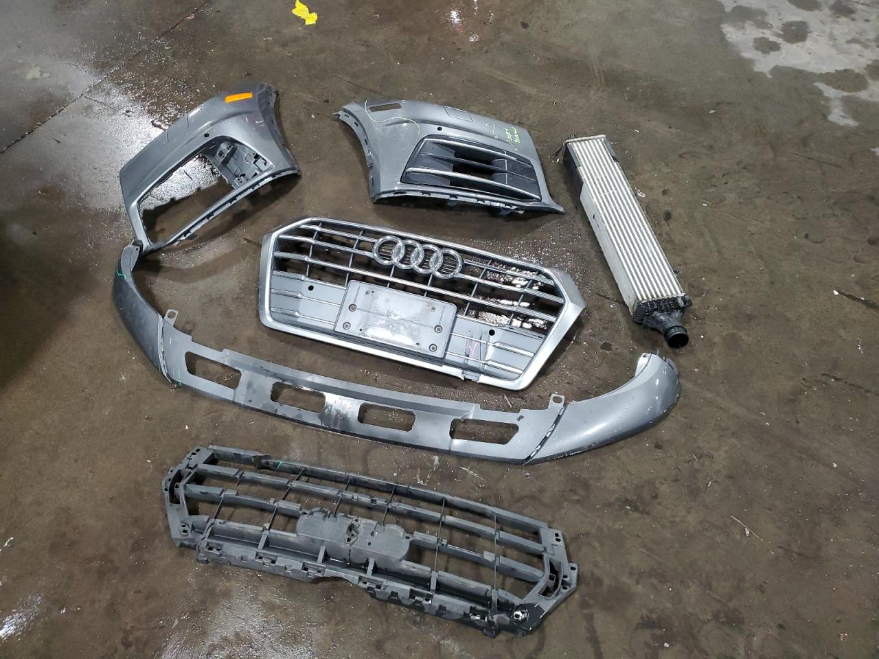 2018 Audi Q5 VIN WA1BNAFY6J2012862 Copart auction photo, front end / side damage thumbnail 15