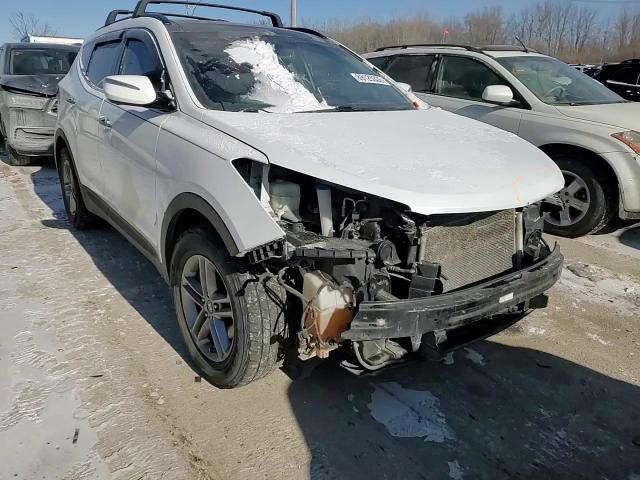 2017 Hyundai Santa Fe VIN 5XYZU3LB0HG396933 Copart auction photo, front end damage thumbnail 15