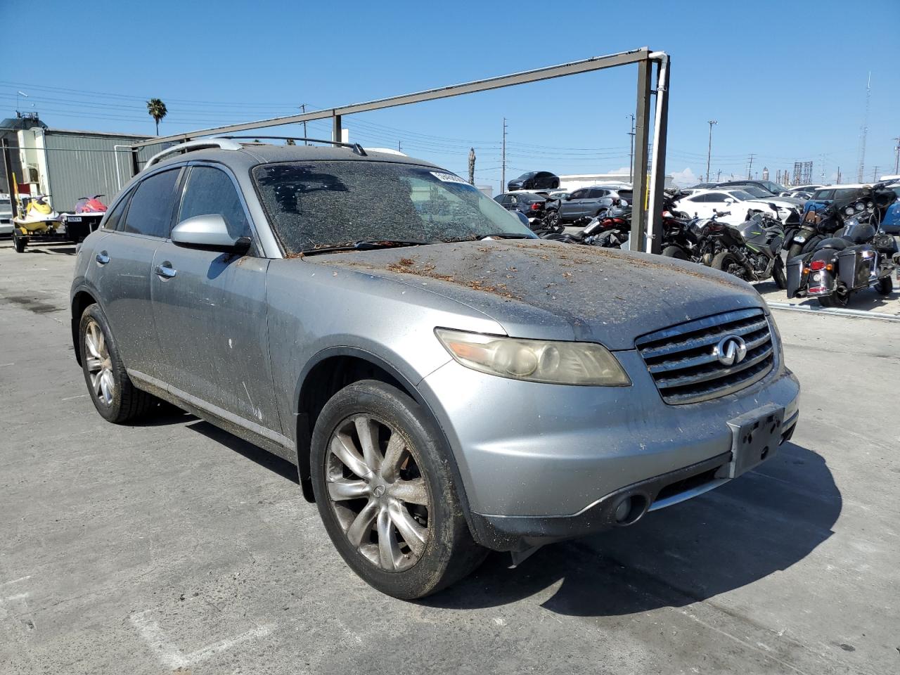 2006 Infiniti FX VIN JNRBS08W66X400740 Copart auction photo, stripped / minor dent/scratches damage thumbnail 4