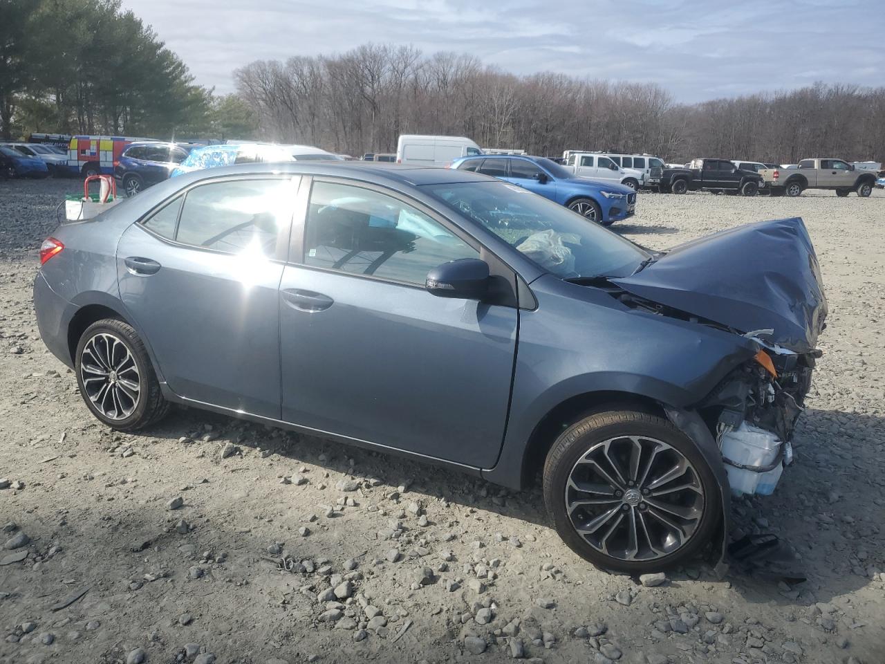 2016 Toyota Corolla VIN 2T1BURHE8GC671627 Copart auction photo, front end damage thumbnail 4
