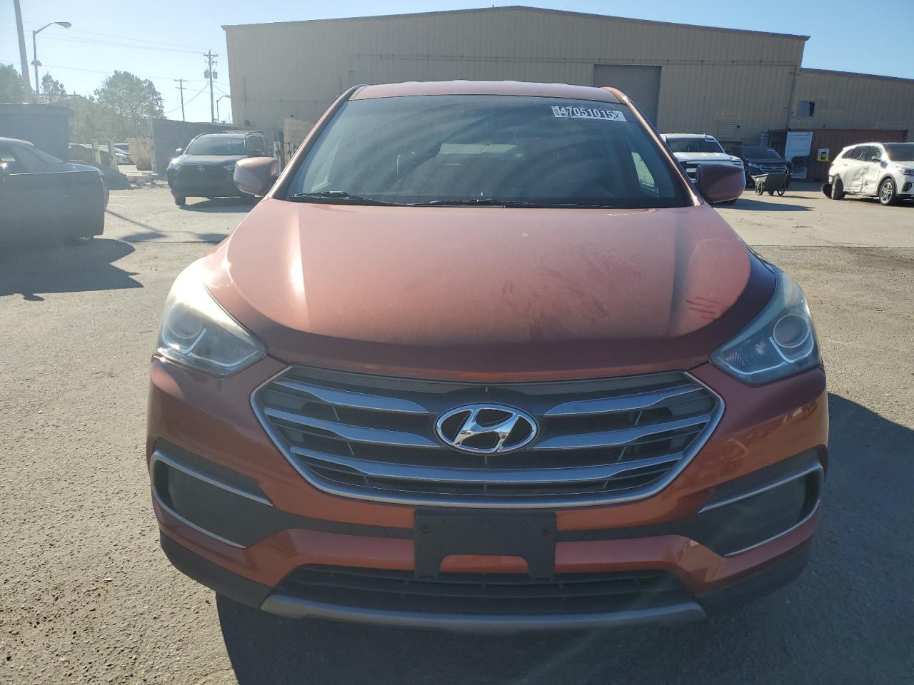 2018 Hyundai Santa Fe VIN 5XYZT3LB4JG521893 Copart auction photo, normal wear damage thumbnail 5