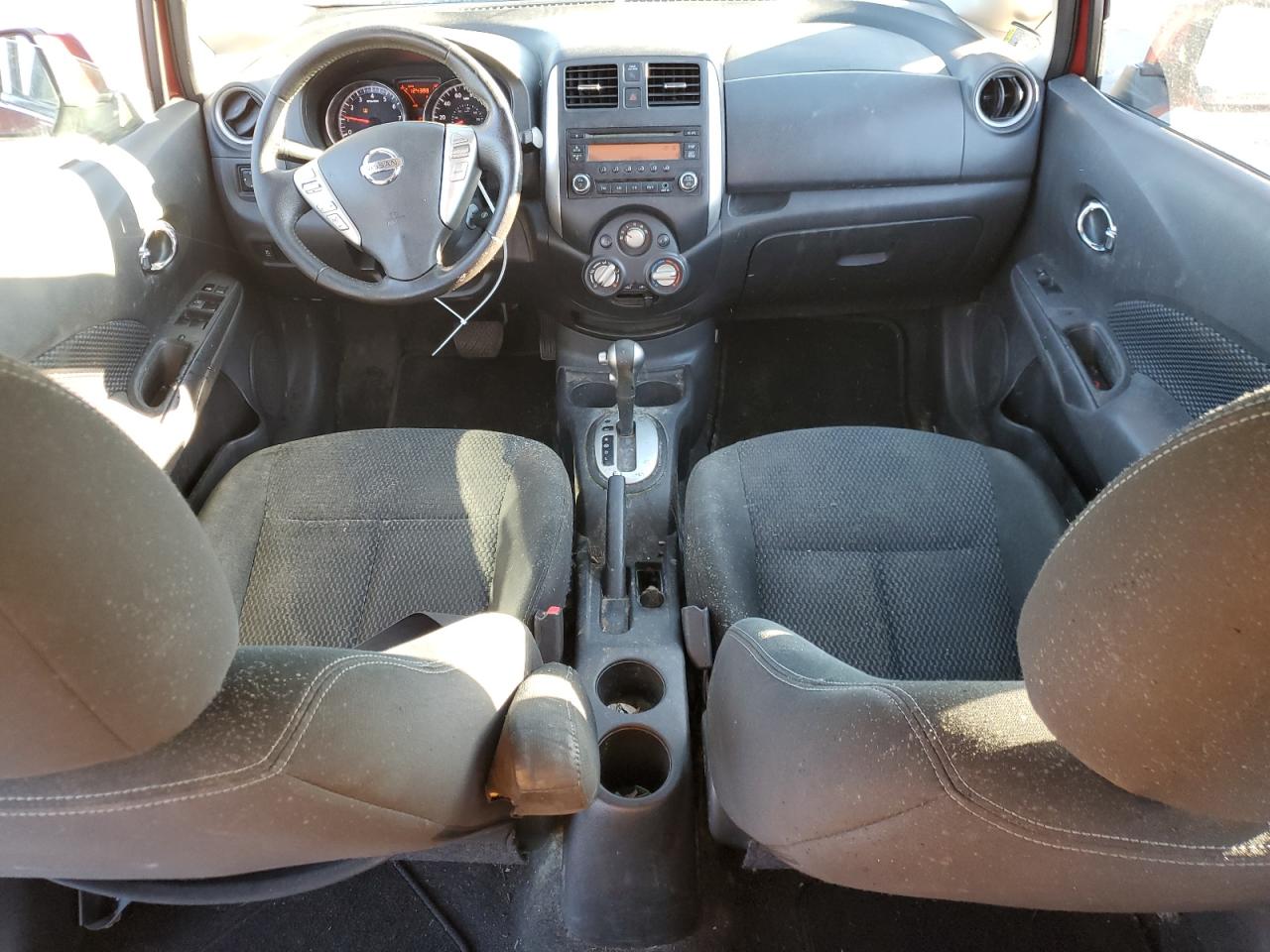 2014 Nissan Versa VIN 3N1CE2CP2EL373251 Copart auction photo, undercarriage / side damage thumbnail 8