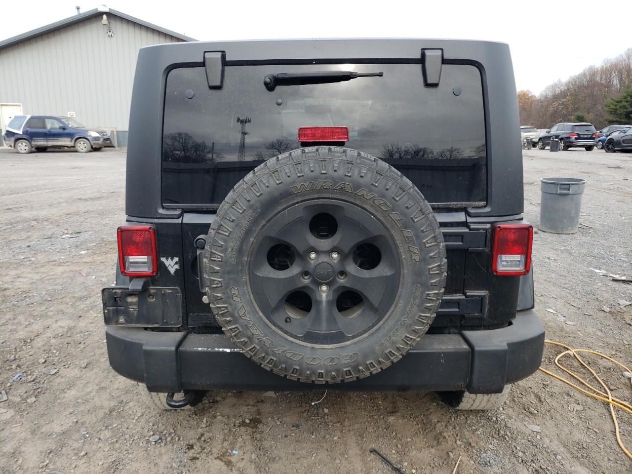 2014 Jeep Wrangler VIN 1C4BJWEG6EL222529 Copart auction photo, front end damage thumbnail 6
