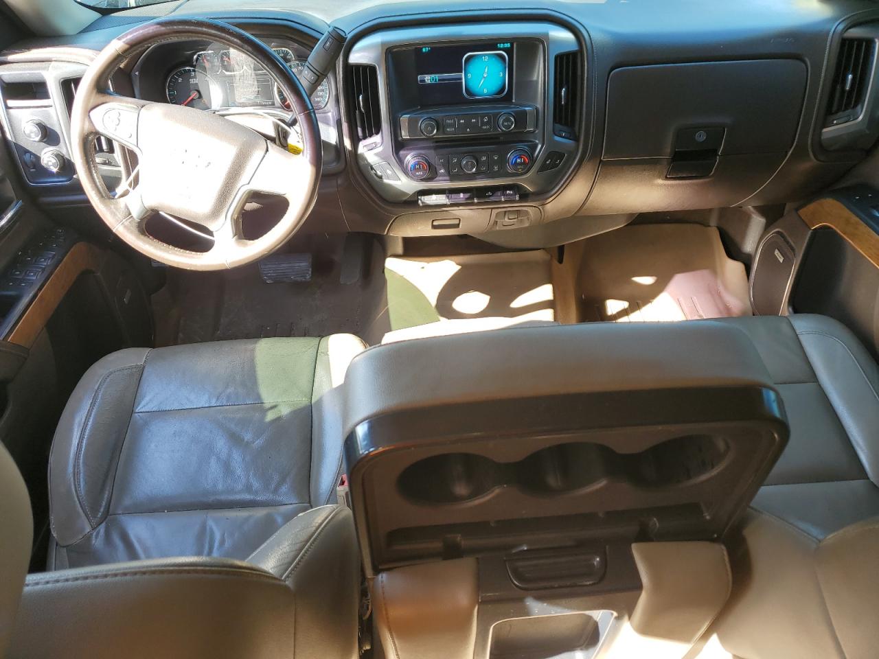 2015 Chevrolet Silverado VIN 3GCUKSEC2FG504886 Copart auction photo, front end damage thumbnail 8