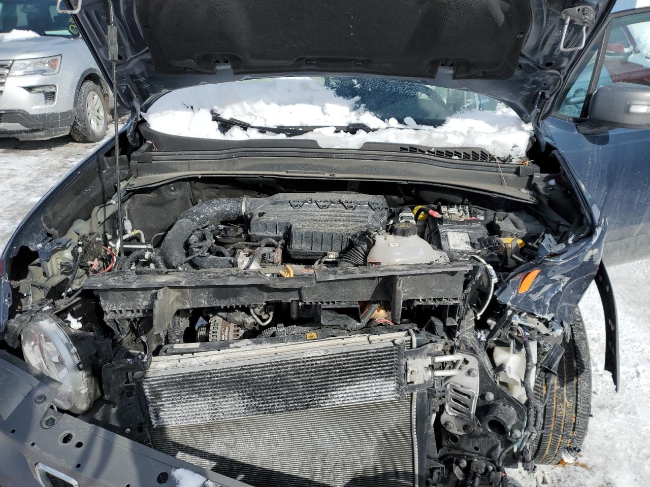 2021 Jeep Renegade VIN ZACNJDD13MPM56648 Copart auction photo, front end damage thumbnail 13