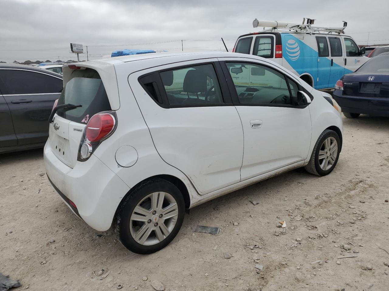 2013 Chevrolet Spark VIN KL8CC6S95DC504480 Copart auction photo, side / minor dent/scratches damage thumbnail 3
