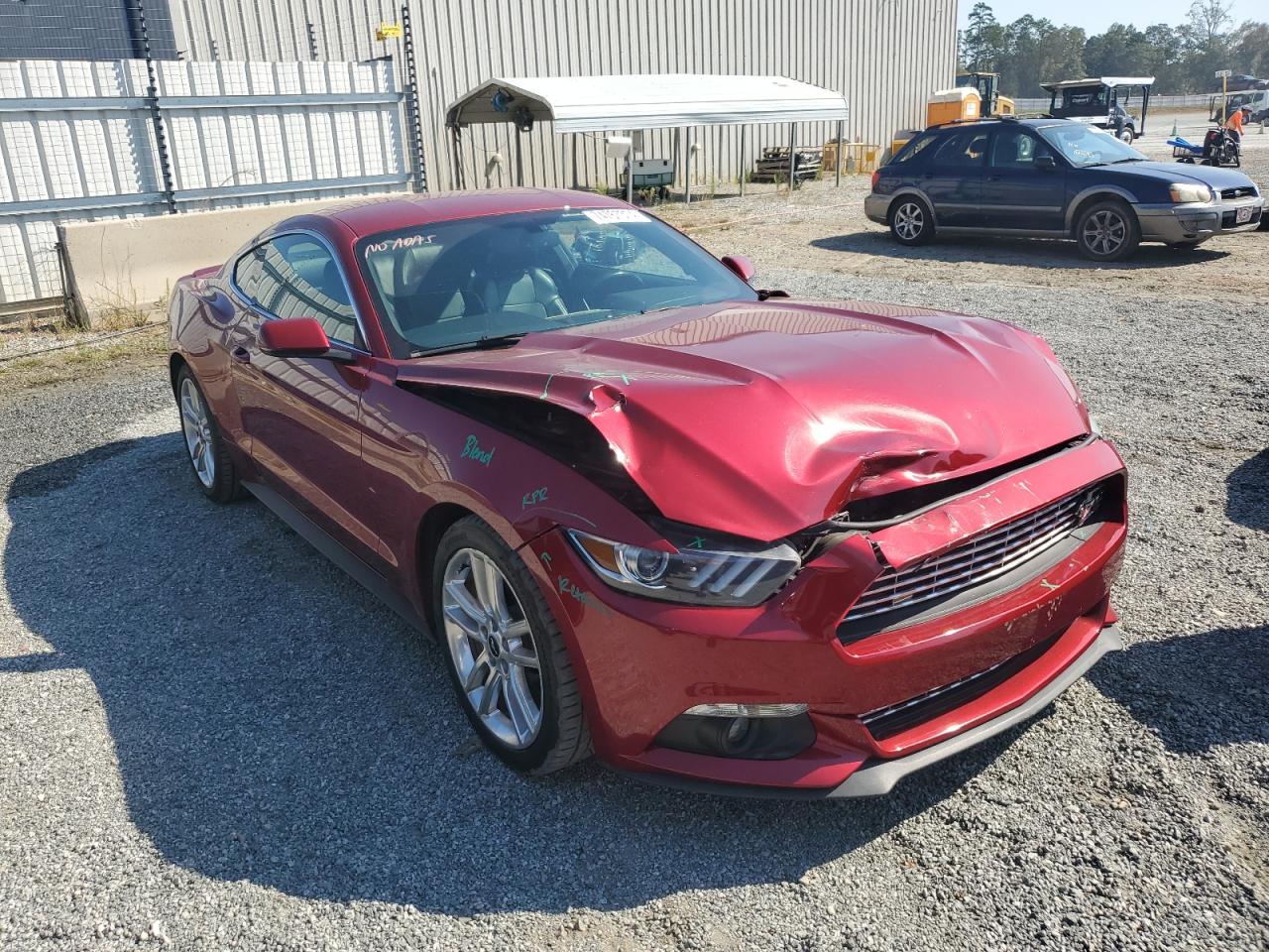 2017 Ford Mustang VIN 1FA6P8TH9H5311906 Copart auction photo, front end damage thumbnail 4