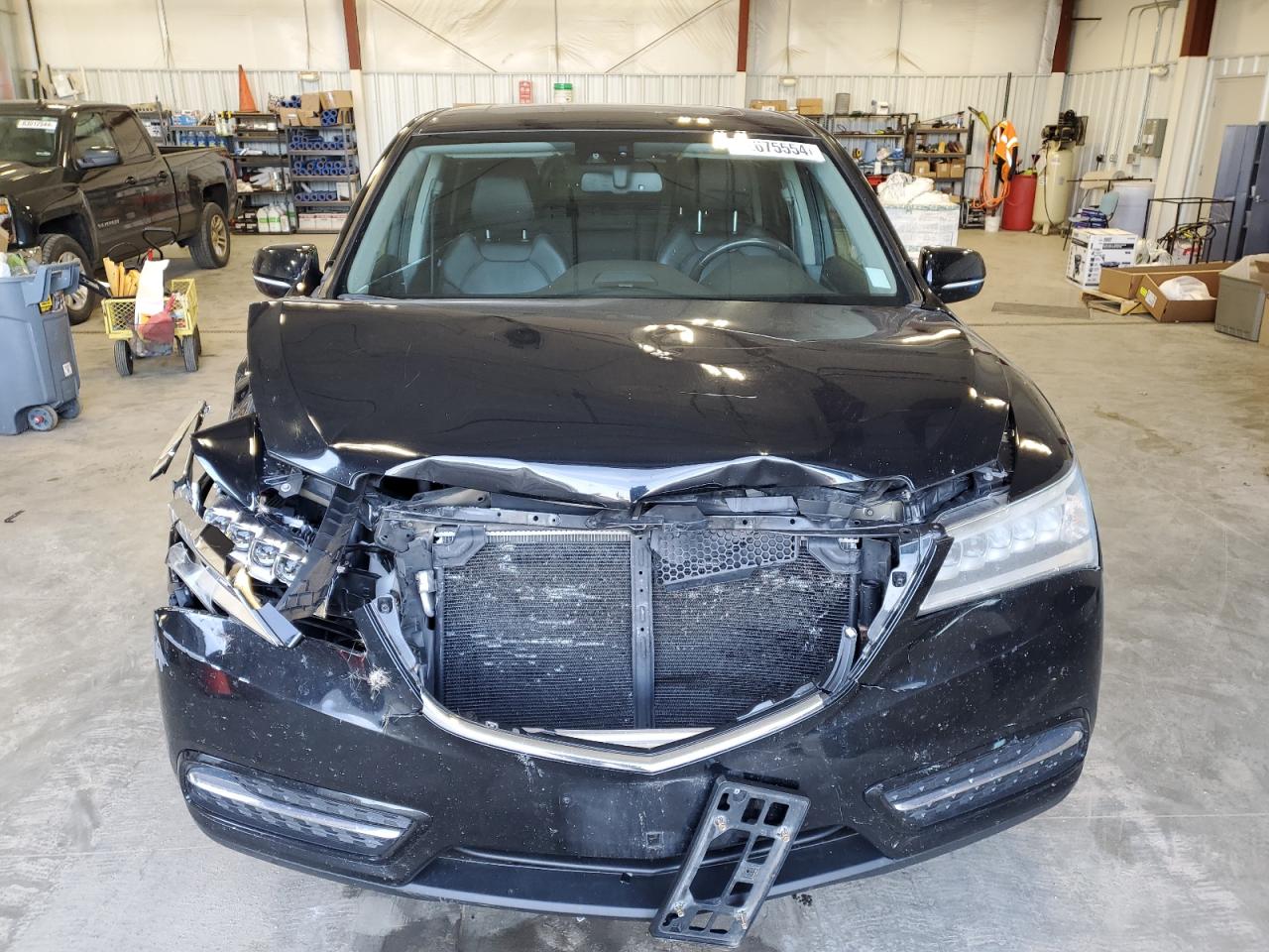 2014 Acura MDX VIN 5FRYD4H43EB026153 Copart auction photo, front end damage thumbnail 5