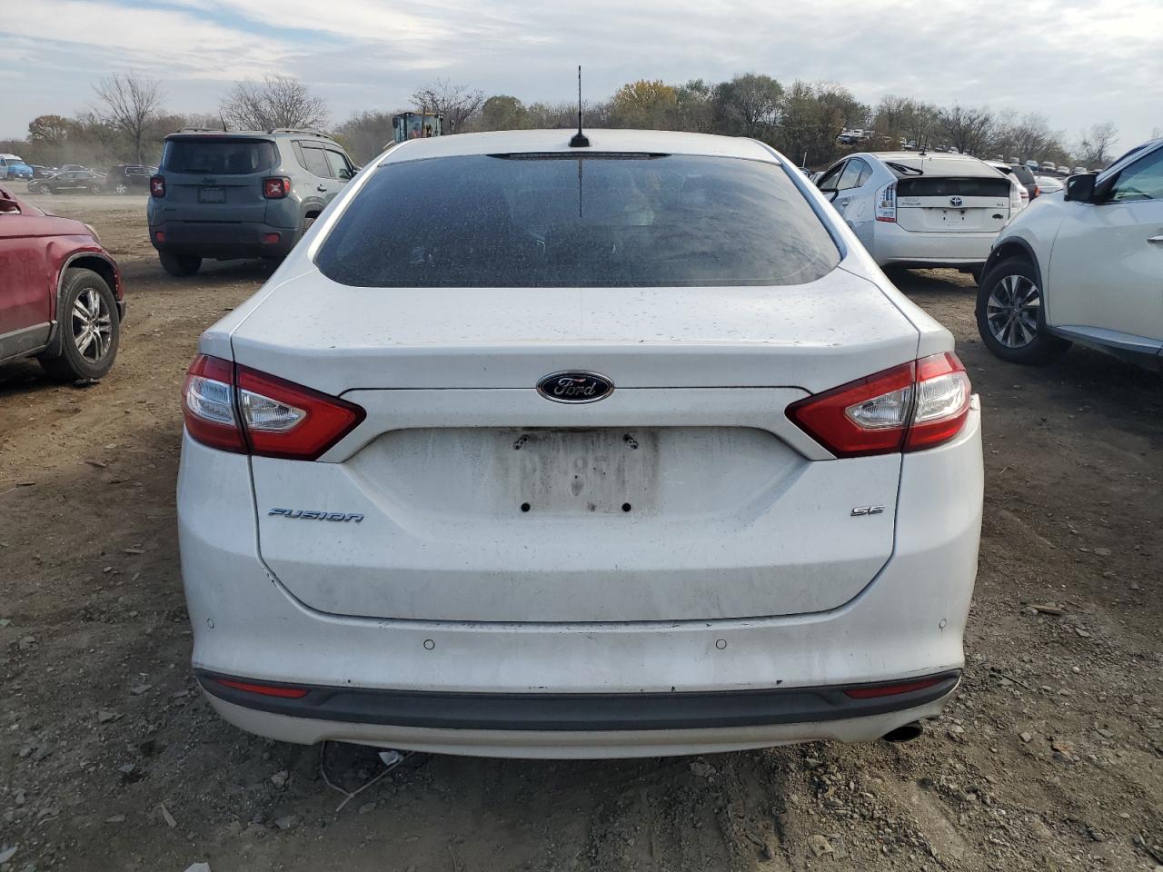 2013 Ford Fusion VIN 3FA6P0H76DR365110 Copart auction photo, rear end / front end damage thumbnail 6