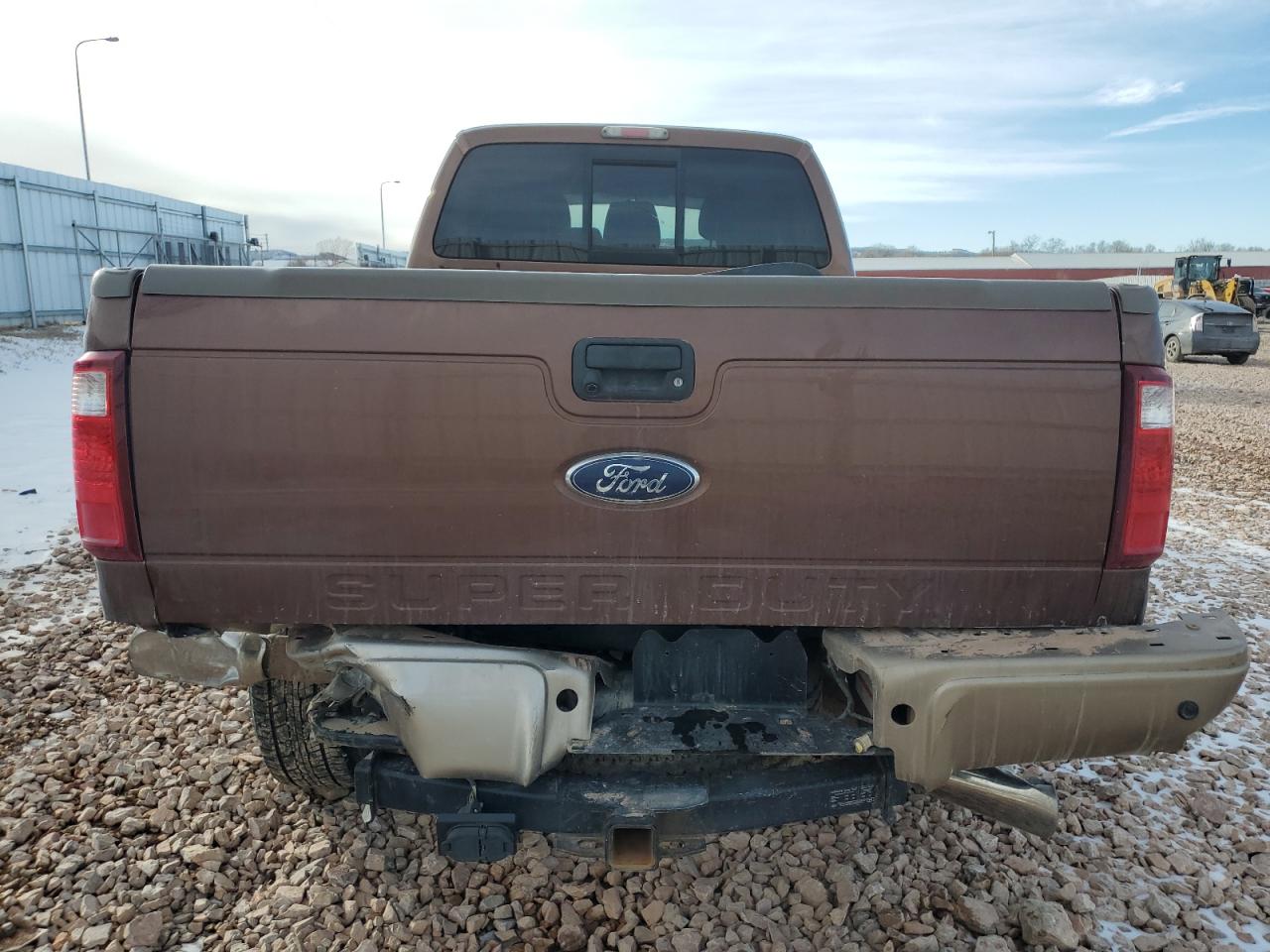 2011 Ford F350 VIN 1FT8W3BTXBEB24521 Copart auction photo, front end / rear end damage thumbnail 6