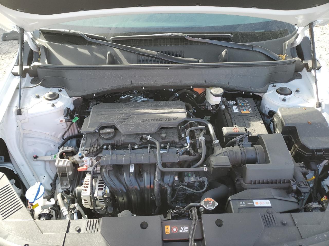 2024 Hyundai Kona VIN KM8HB3ABXRU182726 Copart auction photo, rear end damage thumbnail 14