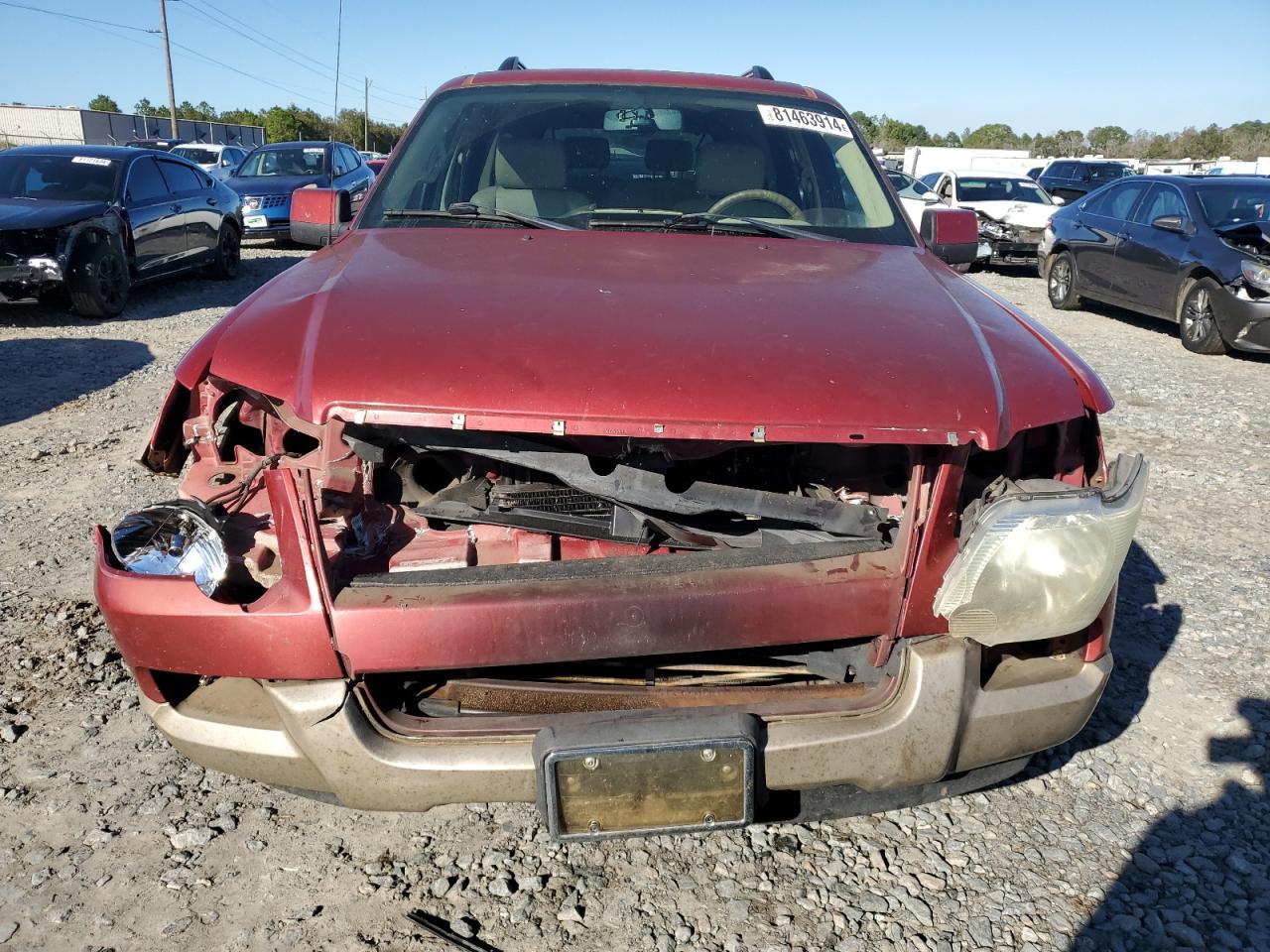 2006 Ford Explorer VIN 1FMEU64E26UA38572 Copart auction photo, front end damage thumbnail 5