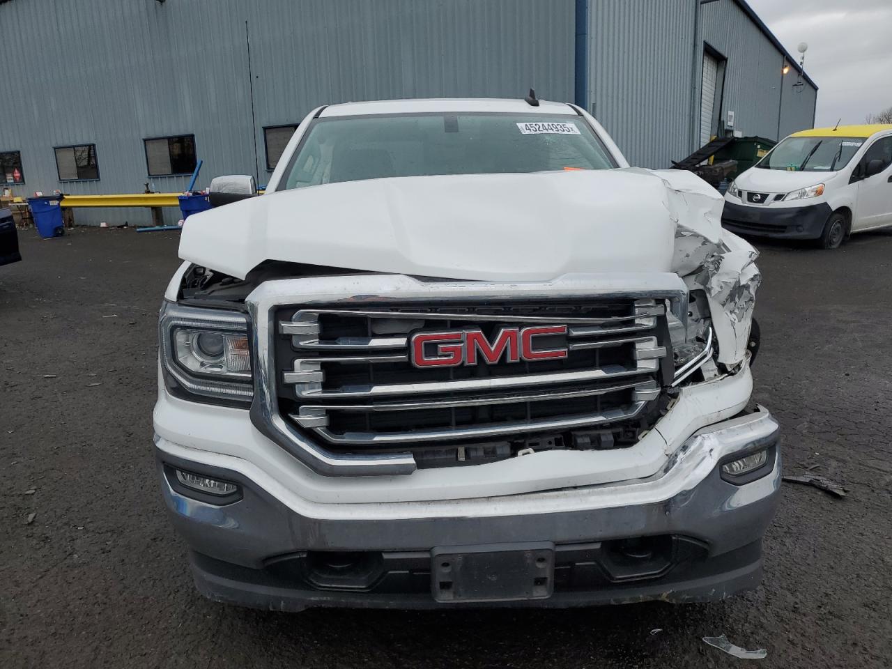 2017 GMC Sierra VIN 3GTU2NEC9HG167542 Copart auction photo, front end damage thumbnail 5