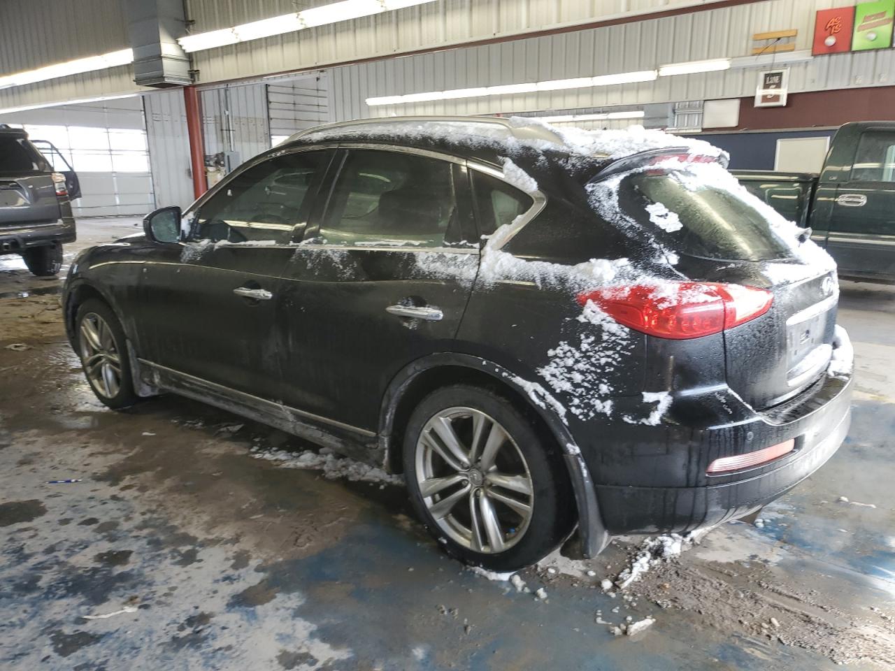2013 Infiniti EX VIN JN1BJ0HR9DM481201 Copart auction photo, front end / minor dent/scratches damage thumbnail 2