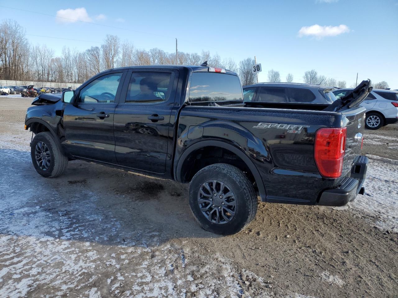 2023 Ford Ranger VIN 1FTER4FH5PLE32009 Copart auction photo, front end / minor dent/scratches damage thumbnail 2
