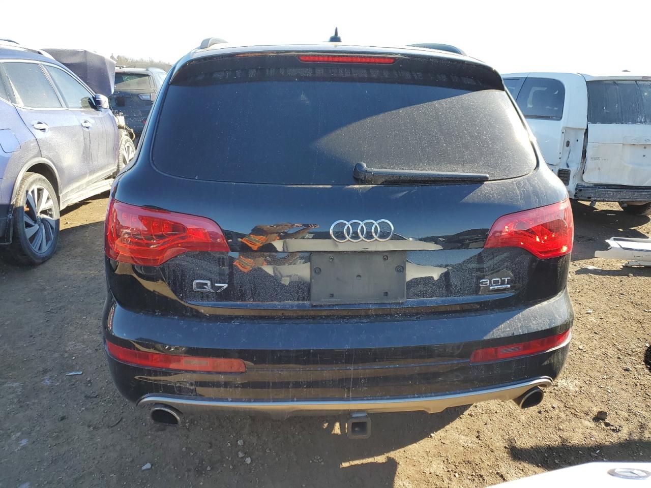 2015 Audi Q7 VIN WA1LGAFE5FD032777 Copart auction photo, front end / undercarriage damage thumbnail 6