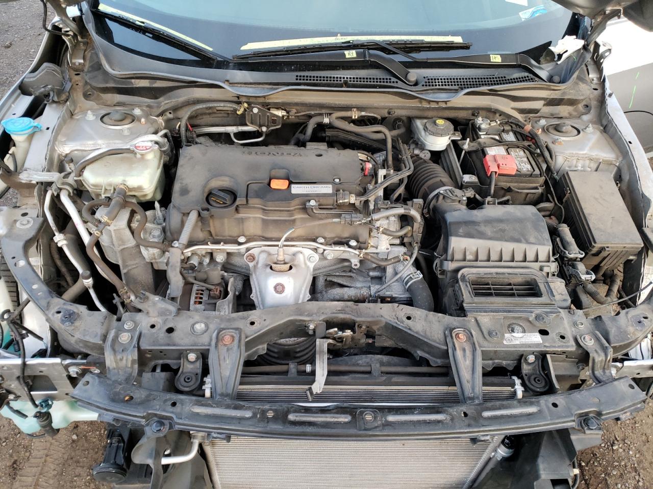 2017 Honda Civic VIN 19XFC2F70HE230089 Copart auction photo, front end / minor dent/scratches damage thumbnail 11