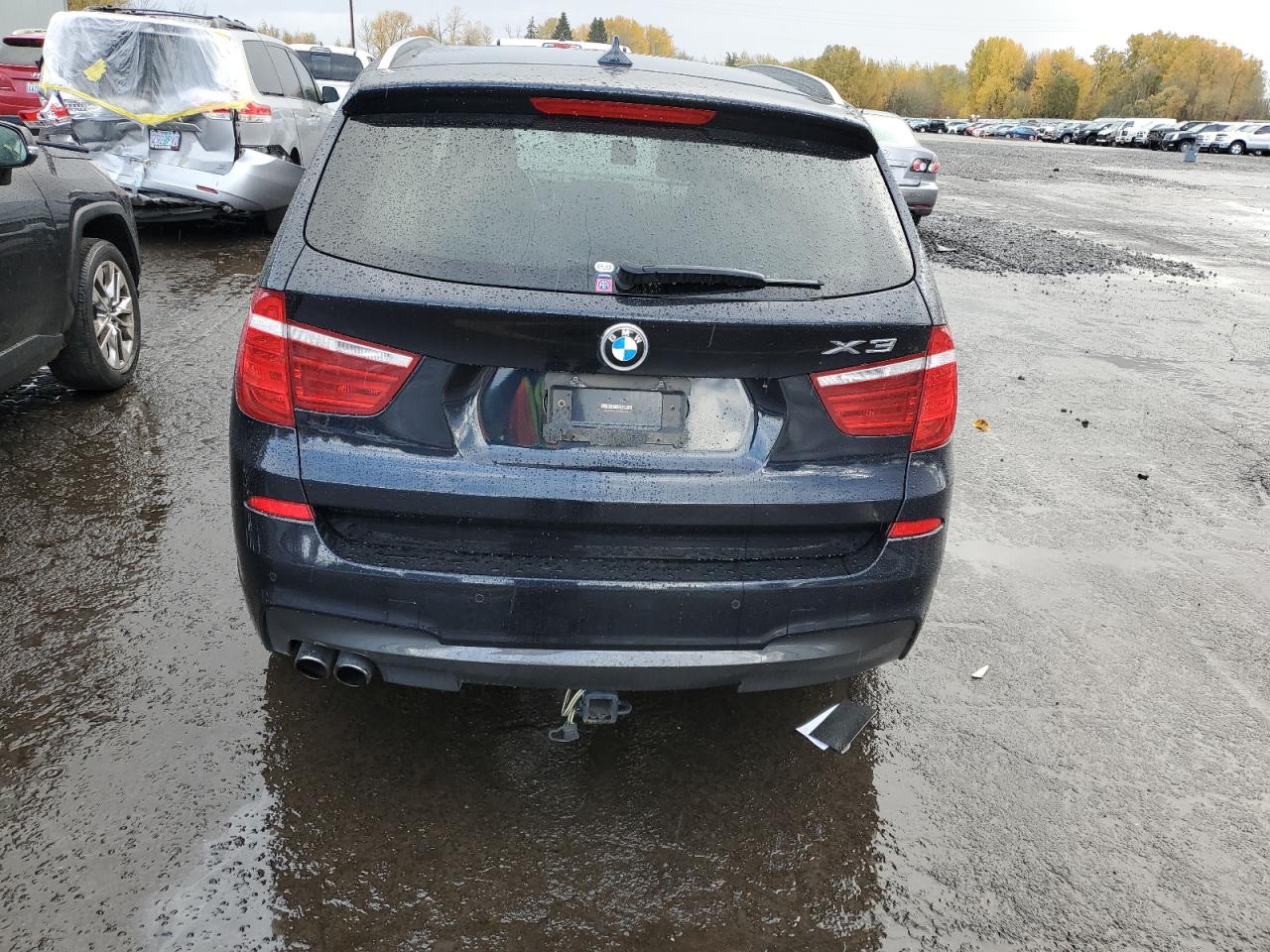 2016 BMW X3 VIN 5UXWX7C59G0S16668 Copart auction photo, side damage thumbnail 6