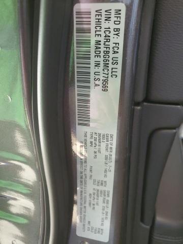 2021 Jeep Grand Cherokee VIN 1C4RJFBG6MC779569 Copart auction photo, front end damage thumbnail 13