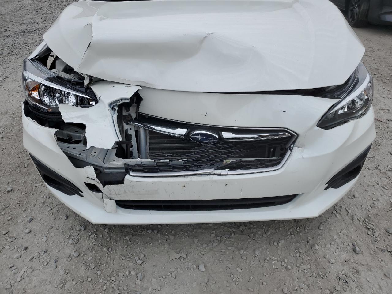 2017 Subaru Impreza VIN 4S3GTAA68H3714628 Copart auction photo, front end / minor dent/scratches damage thumbnail 11