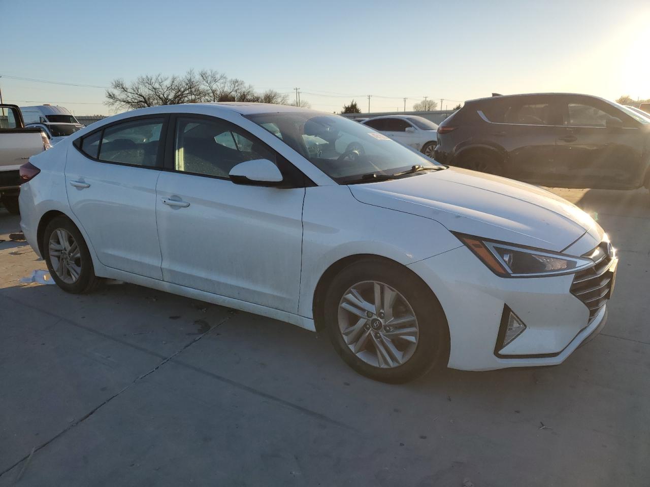 2020 Hyundai Elantra VIN 5NPD84LF9LH526409 Copart auction photo, rear end damage thumbnail 4