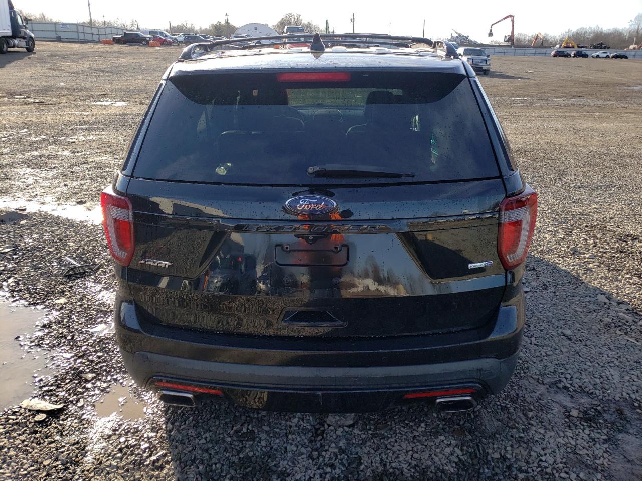 2017 Ford Explorer VIN 1FM5K8GT1HGC02004 Copart auction photo, front end / side damage thumbnail 6
