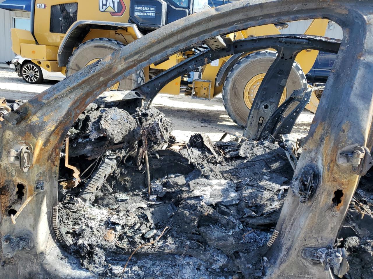 2018 BMW 5er VIN WBAJA7C56JG908413 Copart auction photo, burn damage thumbnail 7