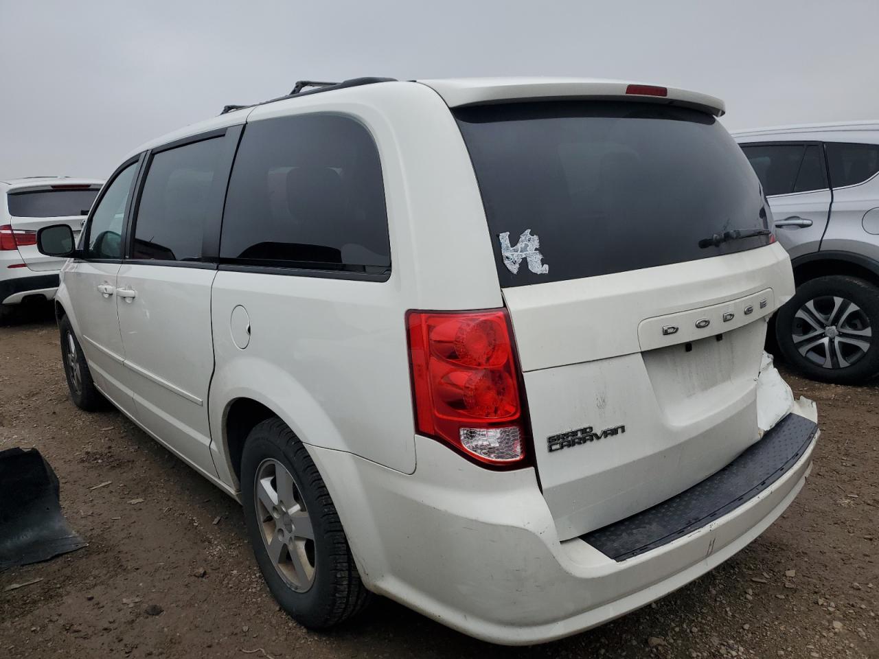 2012 Dodge Caravan VIN 2C4RDGCG5CR247361 Copart auction photo, all over damage thumbnail 2