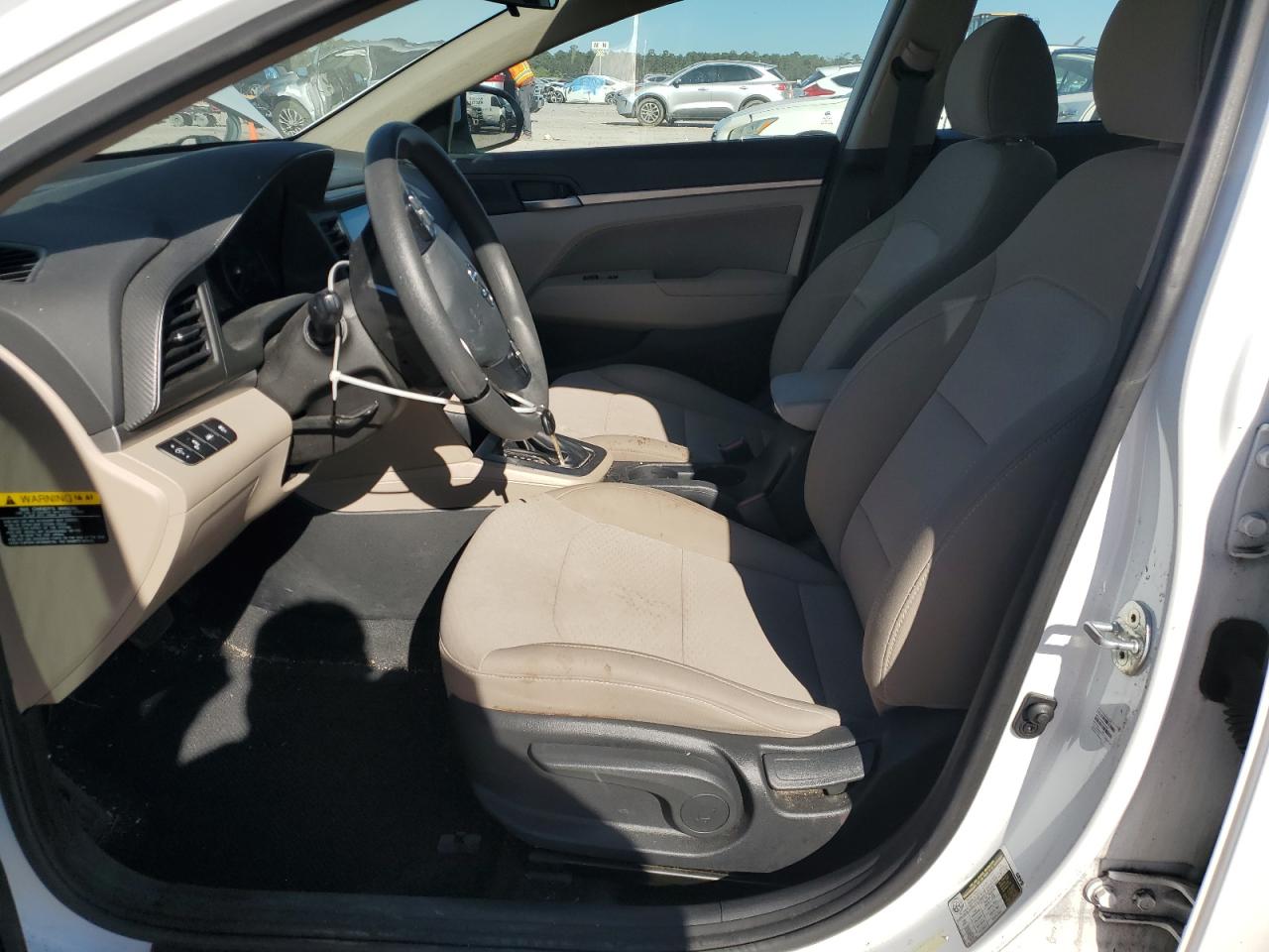 2019 Hyundai Elantra VIN 5NPD84LF1KH426156 Copart auction photo, rear end damage thumbnail 7