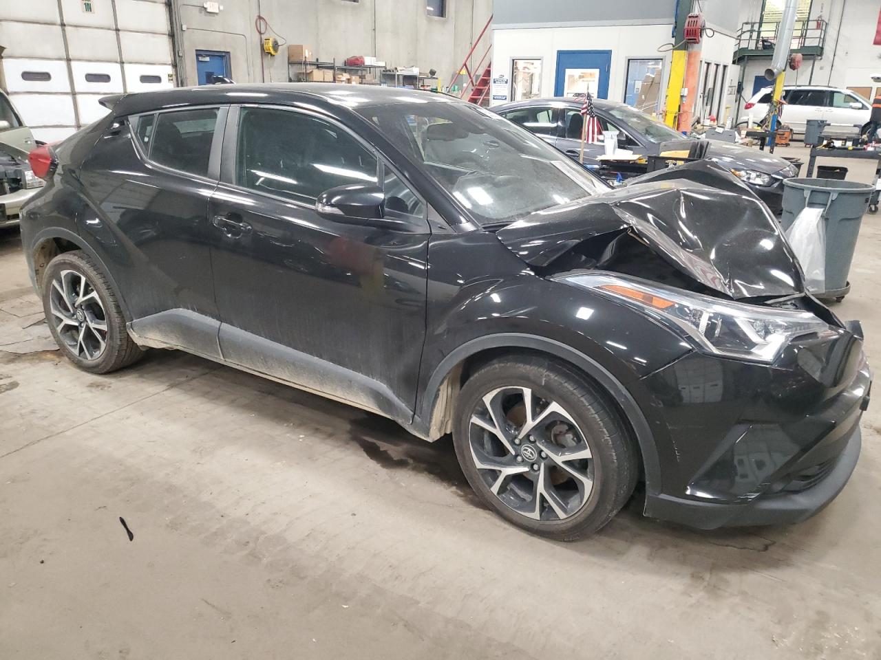 2019 Toyota C-HR VIN NMTKHMBX2KR083836 Copart auction photo, front end damage thumbnail 4