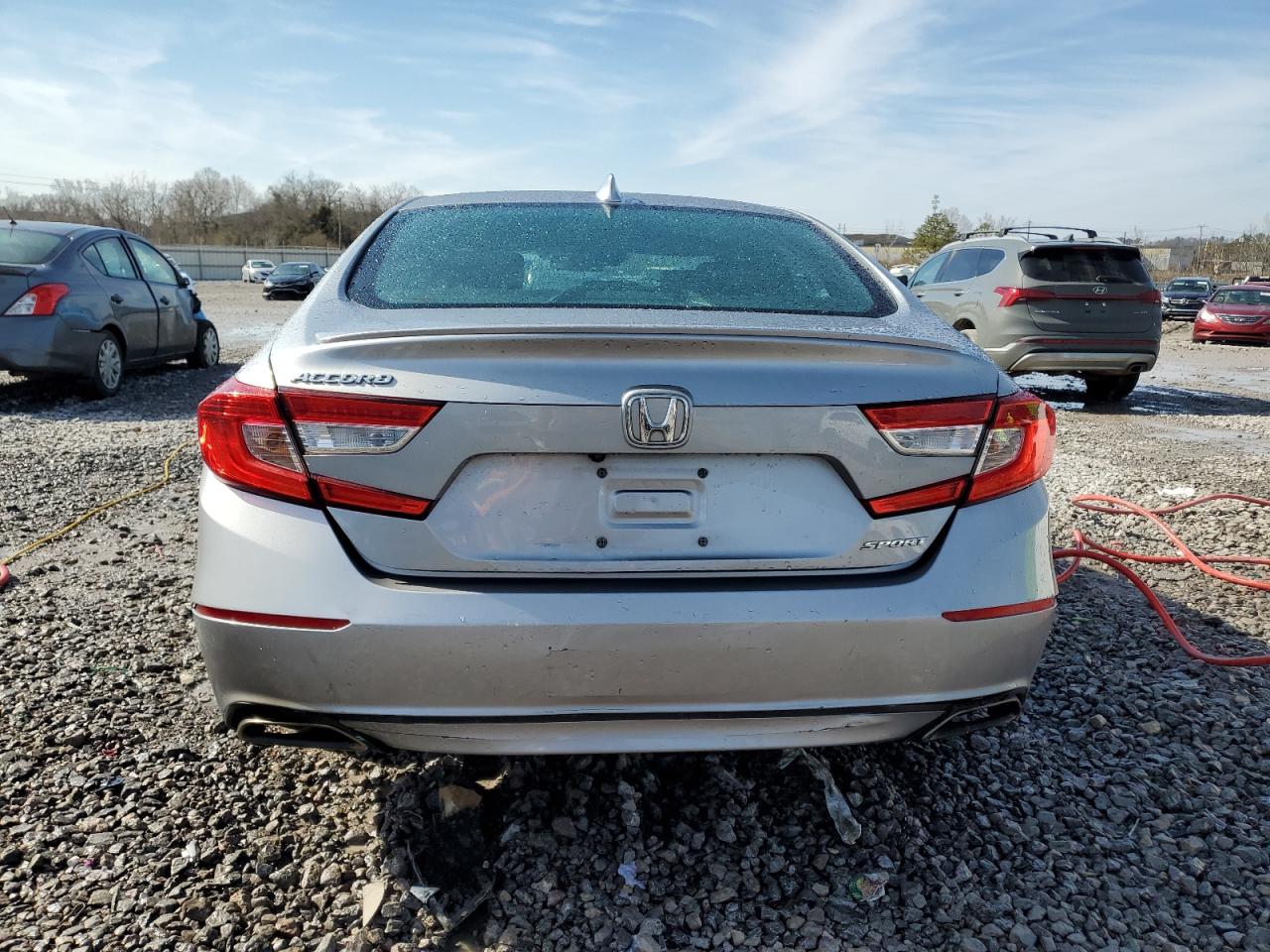 2019 Honda Accord VIN 1HGCV1F37KA001098 Copart auction photo, front end damage thumbnail 6