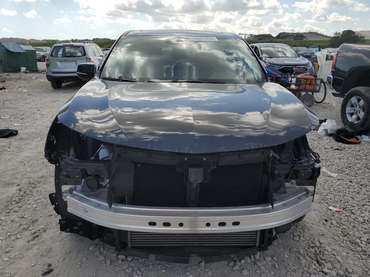 2022 Acura RDX VIN 5J8TC1H51NL004933 Copart auction photo, front end / side damage thumbnail 5
