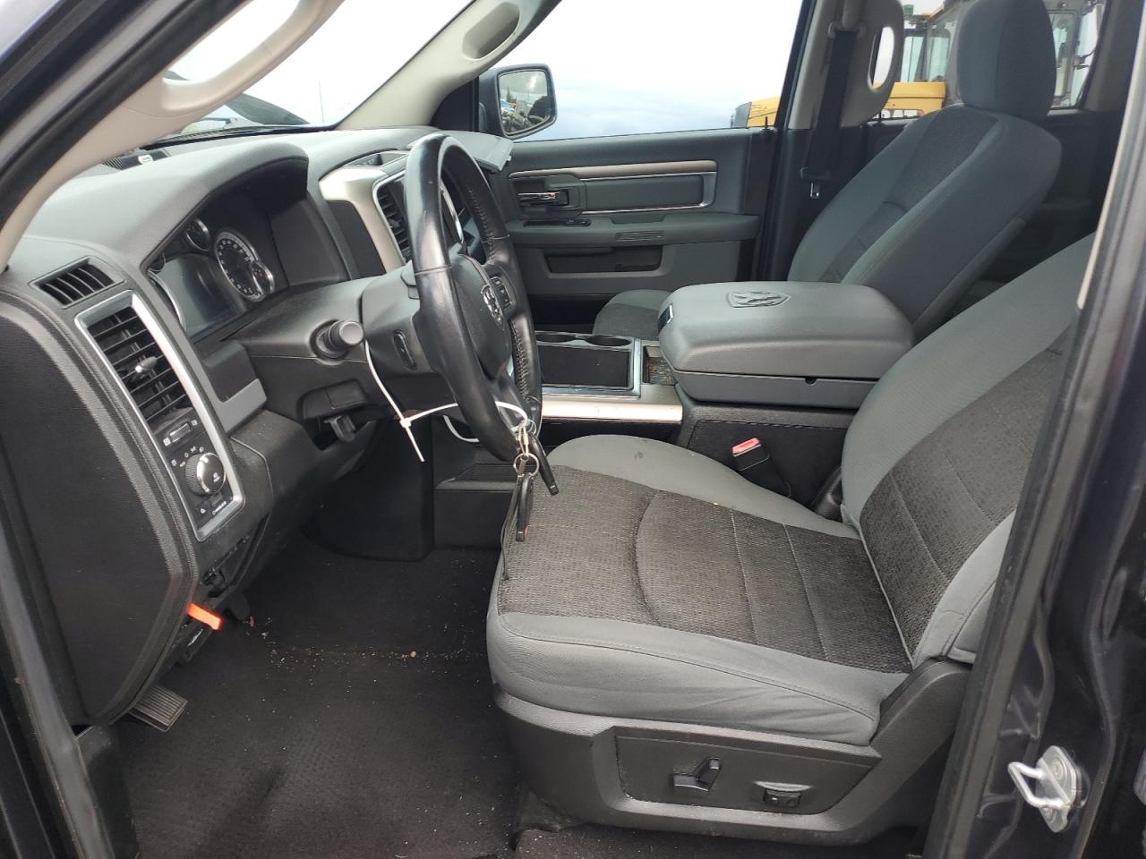 2014 RAM 1500 VIN 1C6RR7GG0ES164201 Copart auction photo, front end damage thumbnail 7