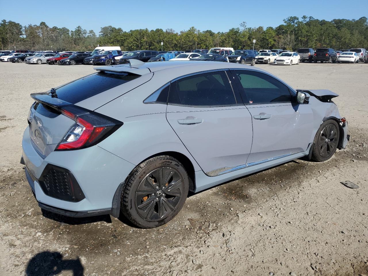 2019 Honda Civic VIN SHHFK7H65KU222820 Copart auction photo, front end damage thumbnail 3