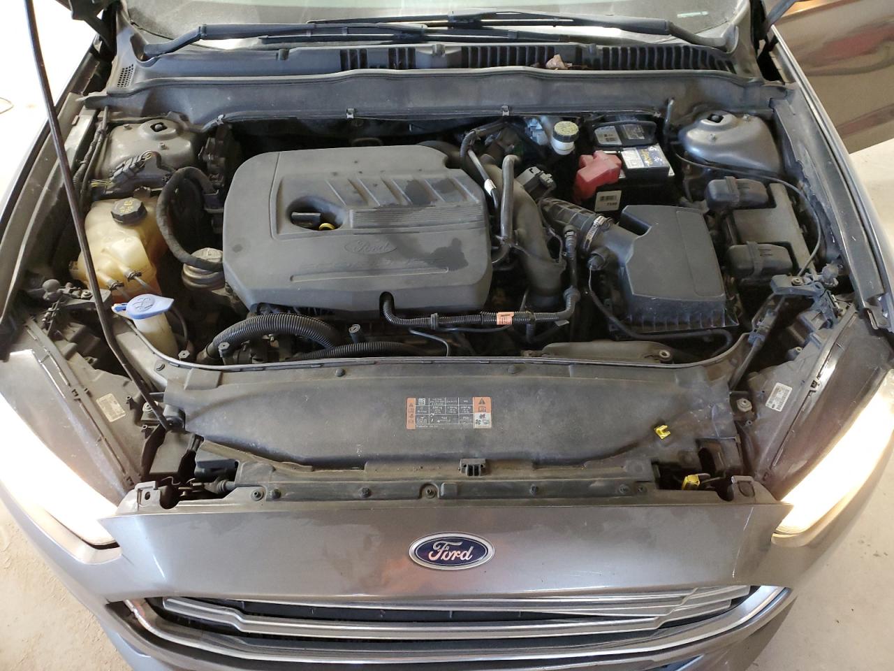 2014 Ford Fusion VIN 3FA6P0HD5ER285904 Copart auction photo, side / rear end damage thumbnail 11