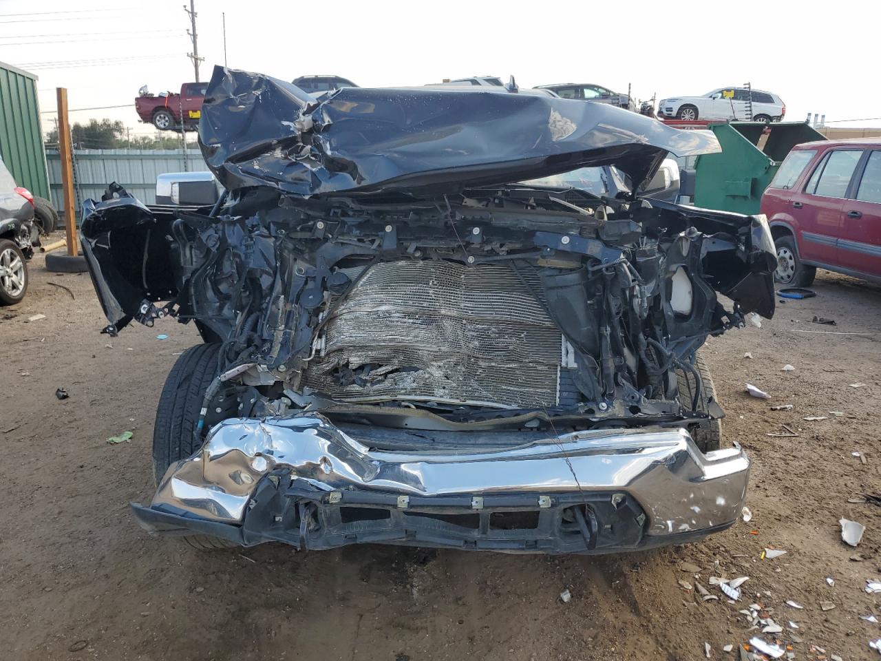 2020 GMC Sierra VIN 1GTU9DEDXLZ149526 Copart auction photo, front end damage thumbnail 5