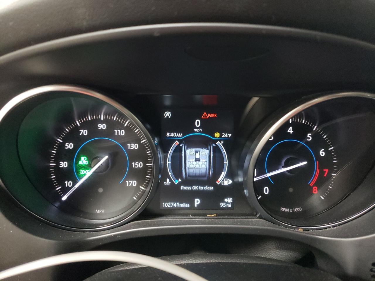 2018 Jaguar F-Pace VIN SADCK2FX5JA351381 Copart auction photo, front end damage thumbnail 9