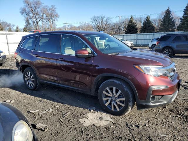 2021 Honda Pilot VIN 5FNYF6H55MB061193 Copart auction photo, rear end damage thumbnail 4