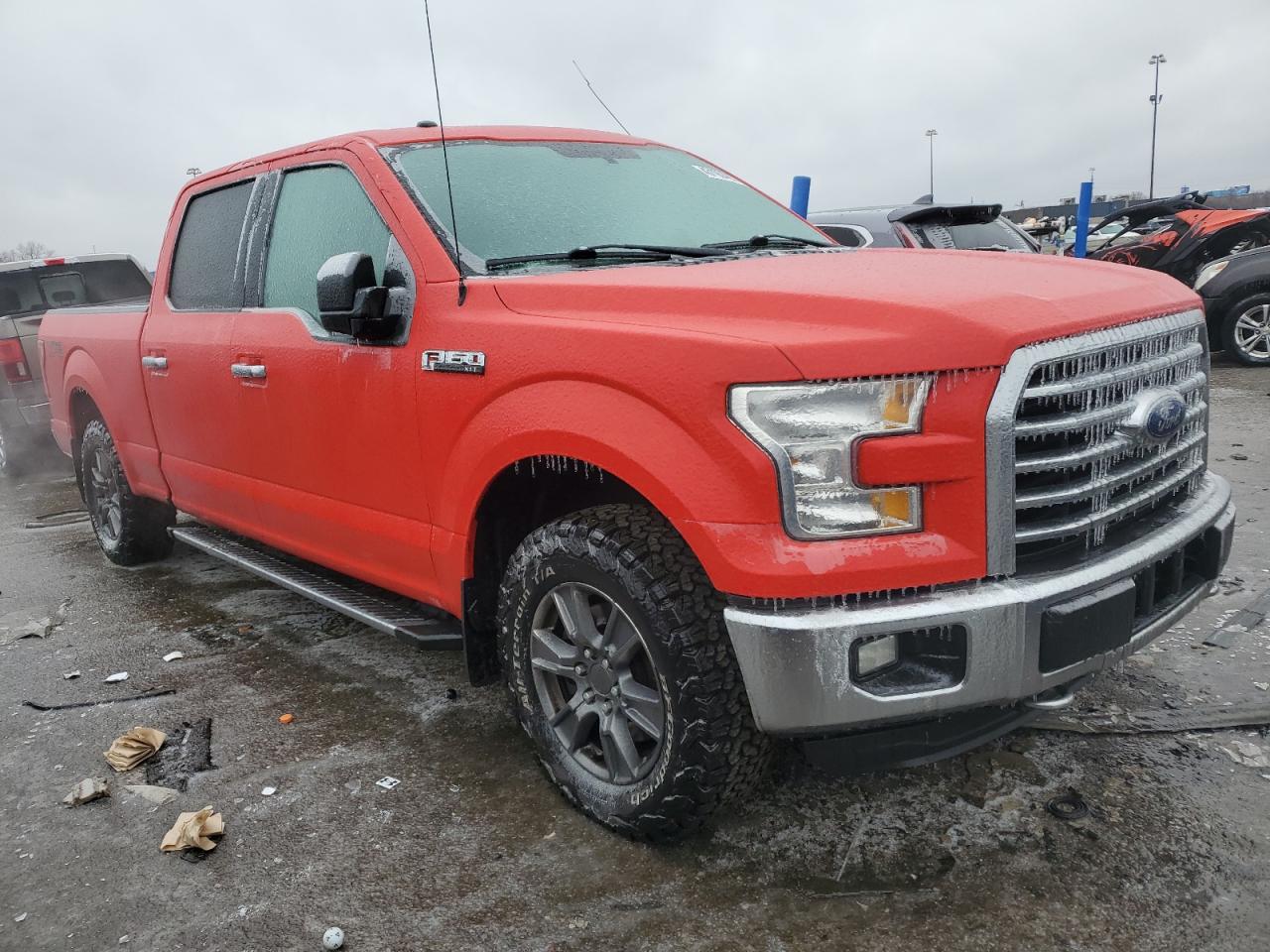 2016 Ford F-150 VIN 1FTFW1EF2GFA34007 Copart auction photo, side damage thumbnail 4