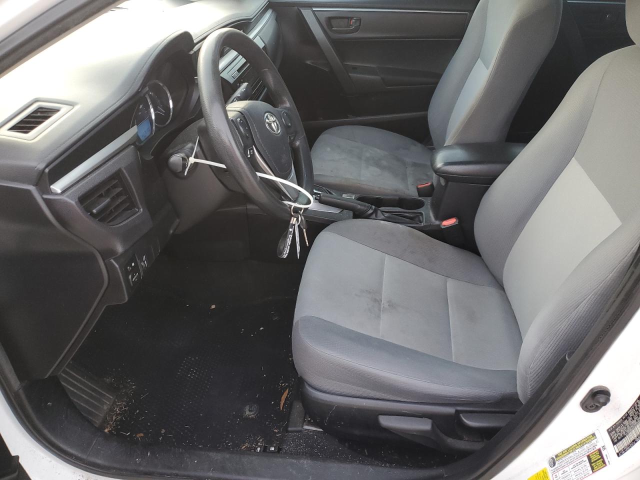 2014 Toyota Corolla VIN 2T1BURHE0EC033546 Copart auction photo, rear end damage thumbnail 7