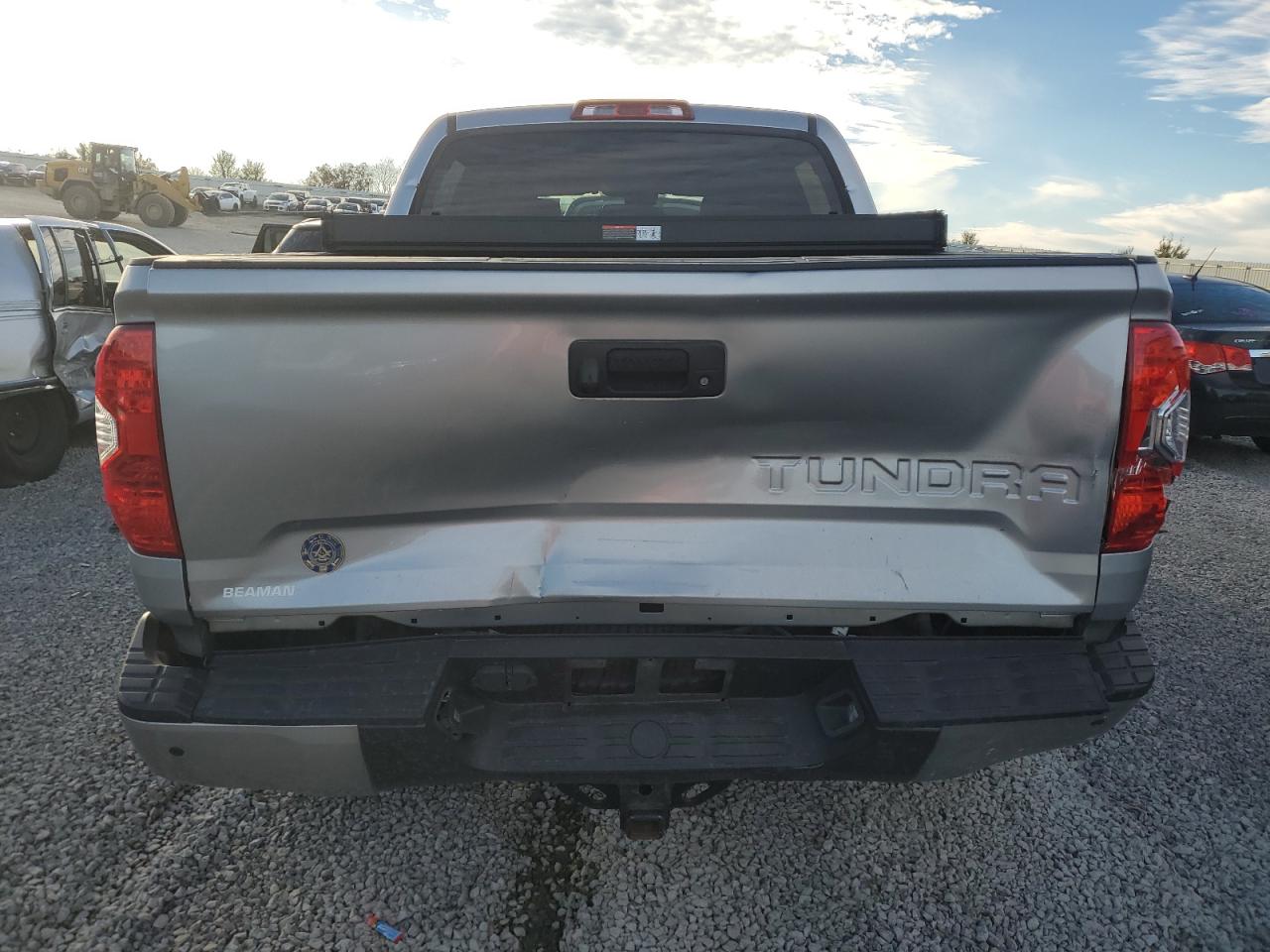 2018 Toyota Tundra VIN 5TFDY5F16JX774687 Copart auction photo, rear end damage thumbnail 6