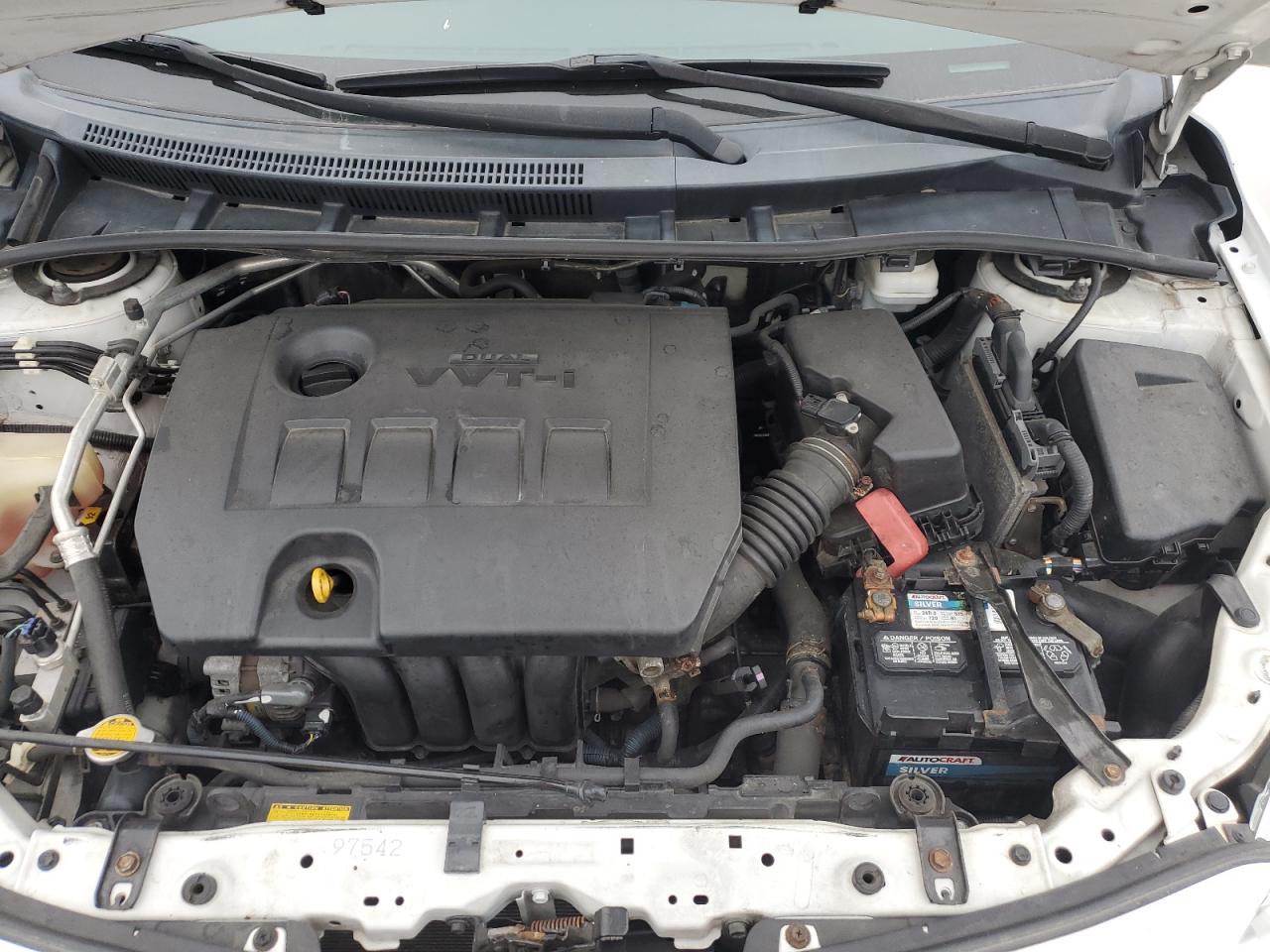 2012 Toyota Corolla VIN 2T1BU4EE6CC857006 Copart auction photo, rear end damage thumbnail 12