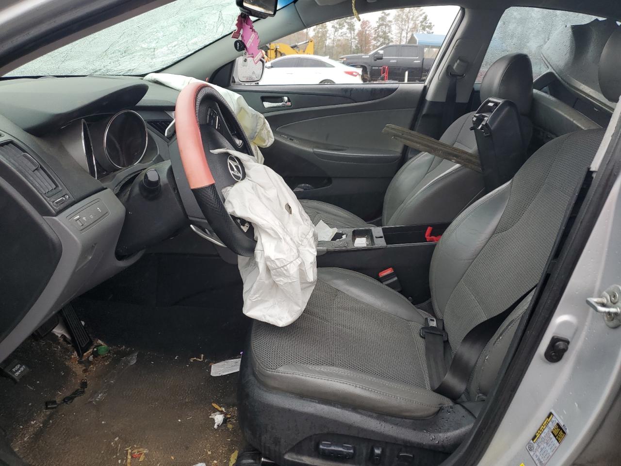 2013 Hyundai Sonata VIN 5NPEC4AC3DH616166 Copart auction photo, front end damage thumbnail 7