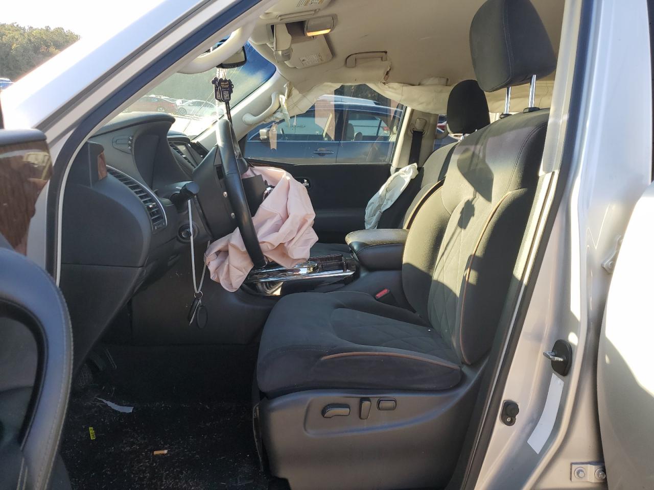 2017 Nissan Armada VIN JN8AY2ND8H9008069 Copart auction photo, front end damage thumbnail 7