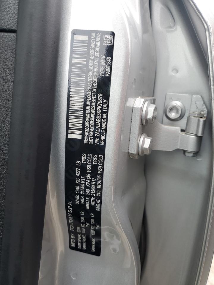 2019 Jeep Renegade VIN ZACNJABB3KPK79879 Copart auction photo, front end / minor dent/scratches damage thumbnail 15
