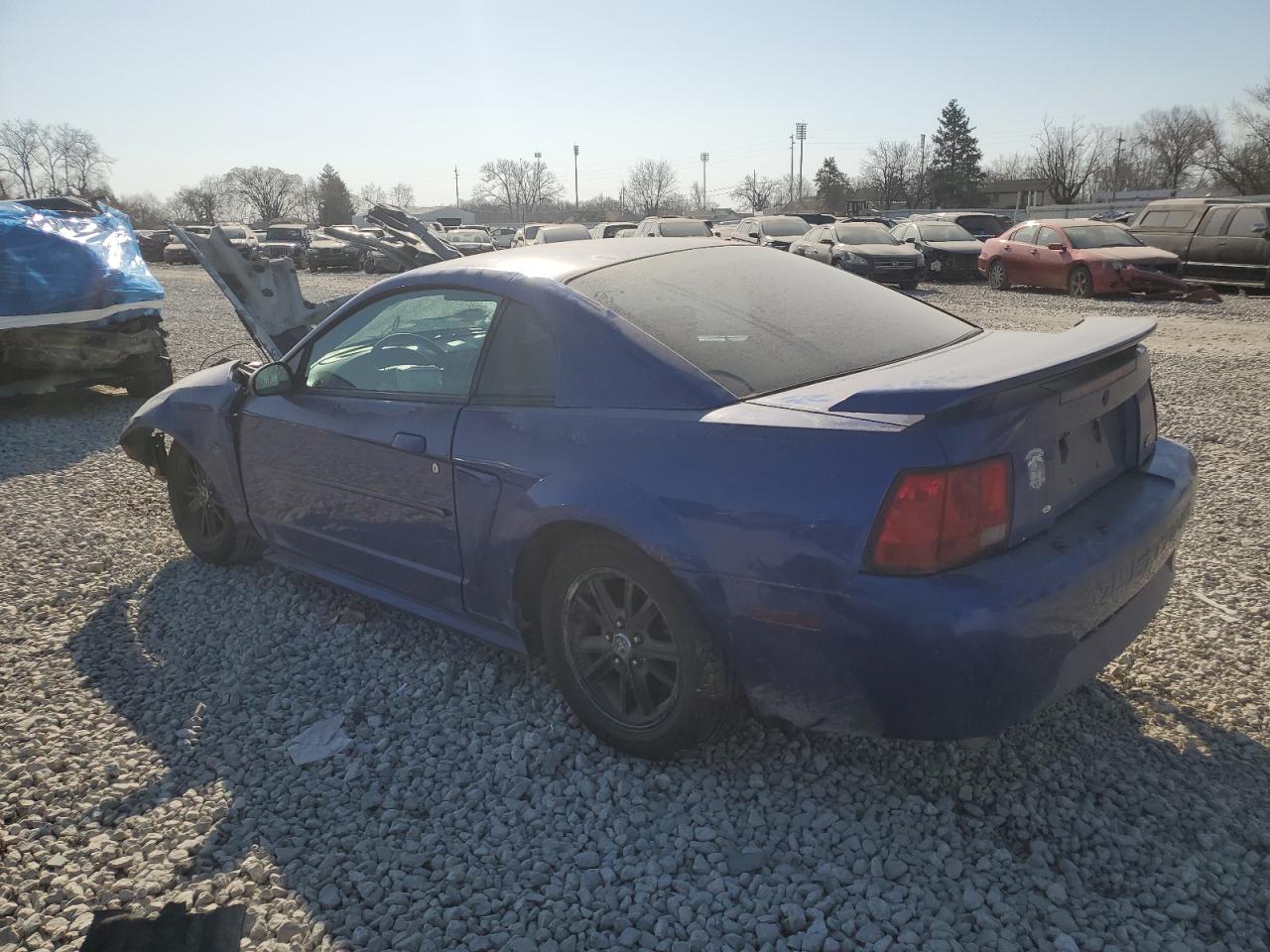 2004 Ford Mustang VIN 1FAFP40644F208036 Copart auction photo, front end damage thumbnail 2