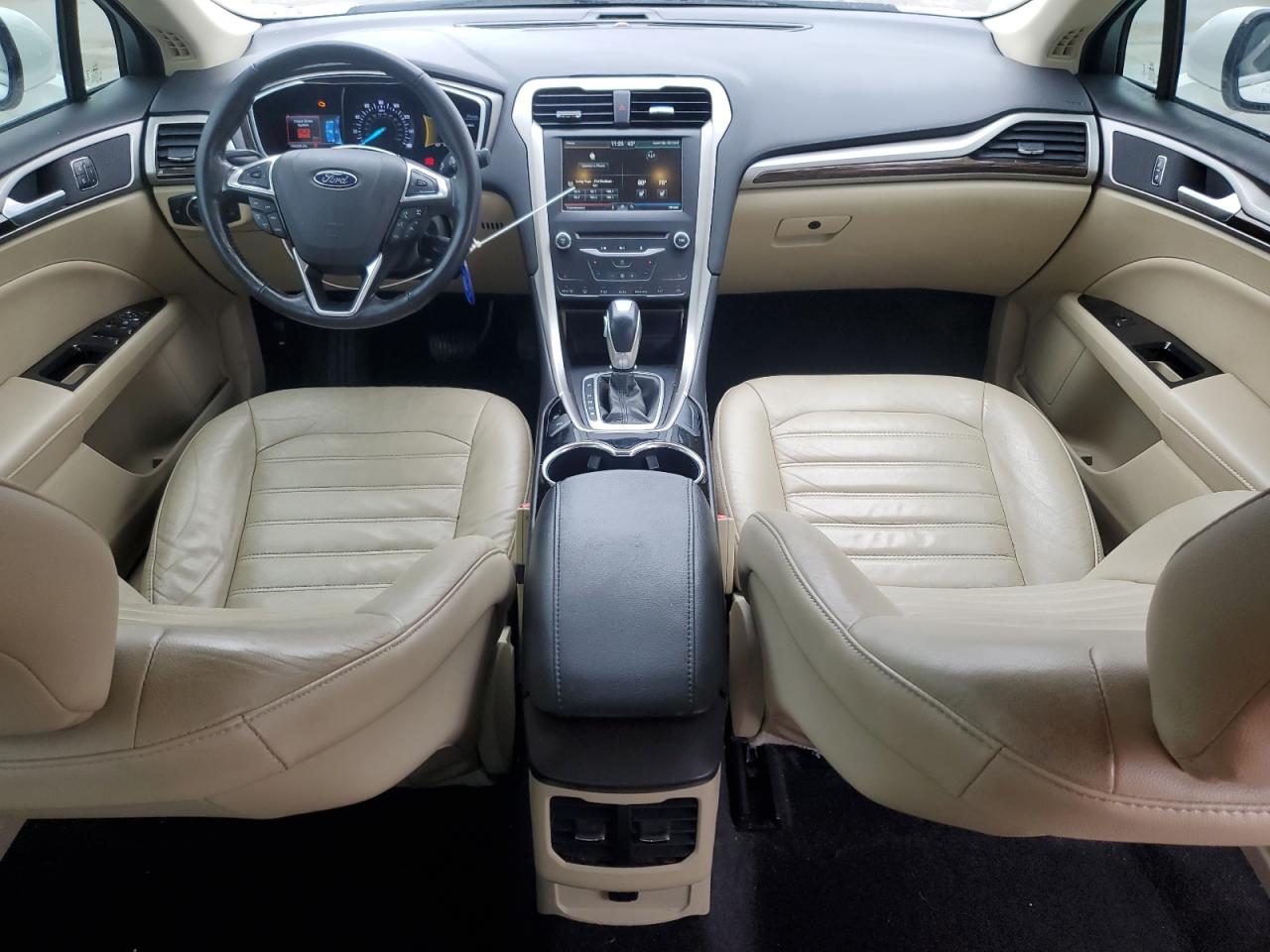 2015 Ford Fusion VIN 3FA6P0HD3FR292402 Copart auction photo, undercarriage damage thumbnail 8