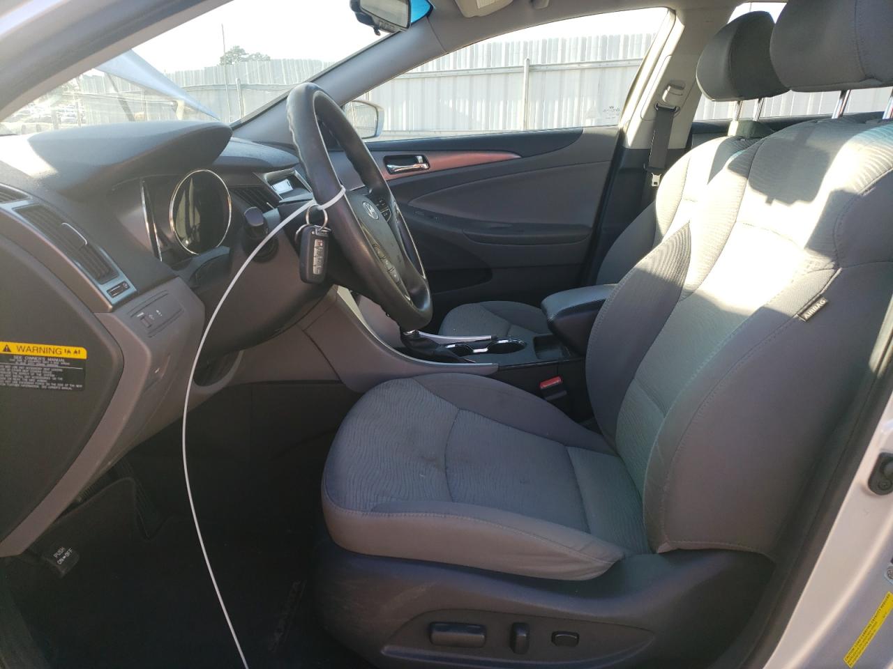 2012 Hyundai Sonata VIN KMHEC4A45CA025895 Copart auction photo, front end damage thumbnail 7